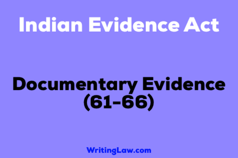 Indian Evidence Act 1872 For Law Students In Easy Language (2019)