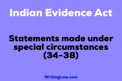 Indian Evidence Act 1872 For Law Students In Easy Language (2019)