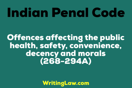 Indian Penal Code (IPC) - Section Wise And Chapter Wise (2020)