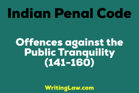 Indian Penal Code (IPC) - Section Wise And Chapter Wise (2020)