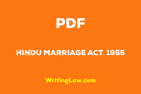 research paper on hindu marriage act