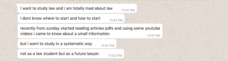 Ways to study law to become a lawyer