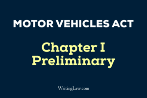 Motor Vehicles Act with 2019 Amendments and PDF