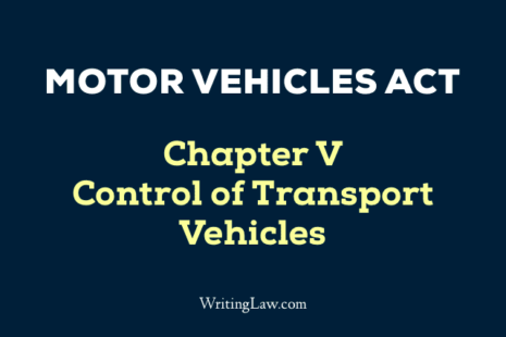 Motor Vehicles Act with 2019 Amendments and PDF