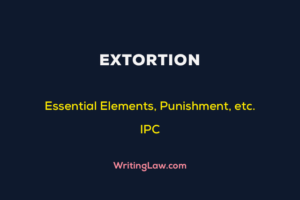 extortion law