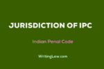 Applicability And Territorial Jurisdiction Of Indian Penal Code, 1860