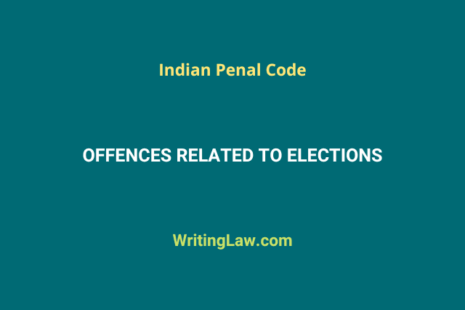 What Are The Offences Related To Elections - IPC Law Note