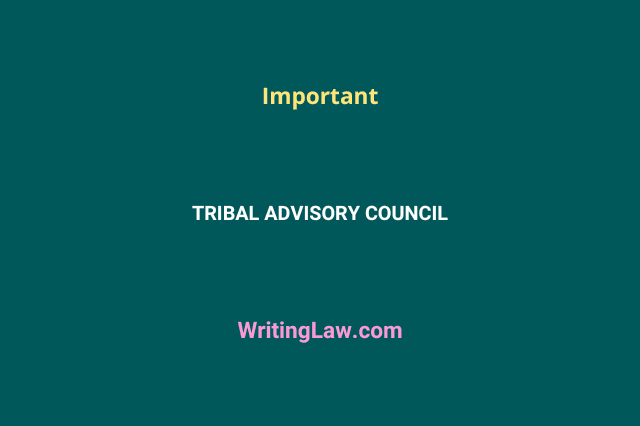Tribal Advisory Council in India