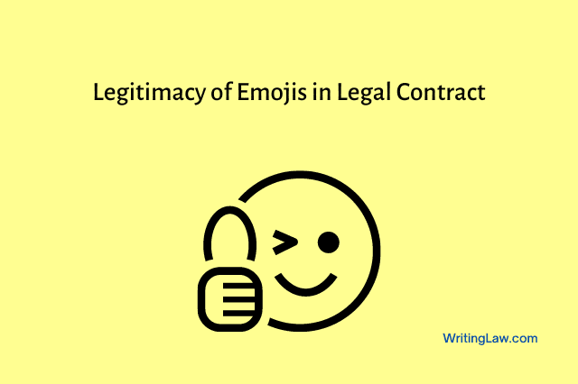 Legitimacy of Emojis in Legal Contract