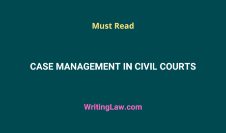Case Management in Civil Courts