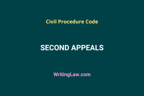 Significance of Second Appeal Under Civil Procedure Code